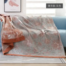GobekUsa Cotton Gauze Geometry Summer Blanket