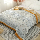 GobekUsa Cotton Gauze Geometry Summer Blanket