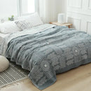 GobekUsa Cotton Gauze Throw Blanket - Soft and Cozy Bedspread for Summer - Ideal for Dorms, Sofas, and Couples
