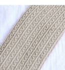 GobekUsa Geometric Knit Sofa Blanket with Tassels