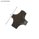 GobekUsa Geometric Metallic Shade Black Wall Lamp - 3/4 Lights Corridor Sconce
