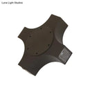 GobekUsa Geometric Metallic Shade Black Wall Lamp - 3/4 Lights Corridor Sconce