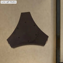 GobekUsa Geometric Metallic Shade Black Wall Lamp - 3/4 Lights Corridor Sconce