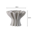GobekUsa Geometric Ceramic Flower Pot Sculpture Home Decor