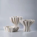GobekUsa Geometric Ceramic Flower Pot Sculpture Home Decor