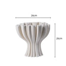GobekUsa Geometric Ceramic Flower Pot Sculpture Home Decor