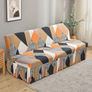 GobekUsa Elastic Armless Futon Sofa Cover Slipcovers