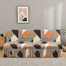 GobekUsa Elastic Armless Futon Sofa Cover Slipcovers