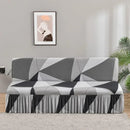 GobekUsa Elastic Armless Futon Sofa Cover Slipcovers
