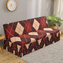 GobekUsa Elastic Armless Futon Sofa Cover Slipcovers