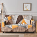 GobekUsa Colorful Block Sofa Covers: Stretchy Loveseat Sectionals, Couch, Chair Slipcover