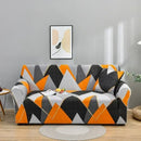 GobekUsa Colorful Block Sofa Covers: Stretchy Loveseat Sectionals, Couch, Chair Slipcover