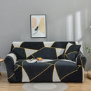GobekUsa Colorful Block Sofa Covers: Stretchy Loveseat Sectionals, Couch, Chair Slipcover