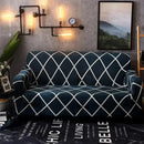 GobekUsa Colorful Block Sofa Covers: Stretchy Loveseat Sectionals, Couch, Chair Slipcover