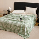 GobekUsa Bamboo Fiber Summer Blanket - Single Double Bed Air Conditioning Lightweight Blanket