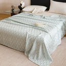 GobekUsa Bamboo Fiber Summer Blanket - Single Double Bed Air Conditioning Lightweight Blanket