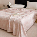 GobekUsa Bamboo Fiber Summer Blanket - Single Double Bed Air Conditioning Lightweight Blanket