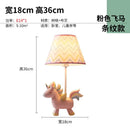 GobekUsa LED Unicorn Table Lamp for Children's Room, Nordic Design Stand Light Lamparas