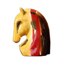 GobekUsa Geometric Horse Head Ceramic Vase & Animal Statue Home Decor