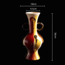 GobekUsa Geometric Horse Head Ceramic Vase & Animal Statue Home Decor