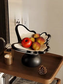GobekUsa Butterfly Geometric Resin Tray for Home Decor and Storage
