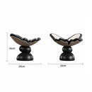 GobekUsa Butterfly Geometric Resin Tray for Home Decor and Storage