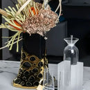 GobekUsa Geometric Acrylic Glass Vase Droplet Flower Arrangement Terrarium Pot