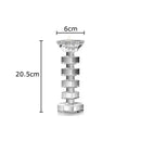 GobekUsa Crystal Candle Holder Desk Decoration Home Aroma Container