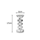 GobekUsa Crystal Candle Holder Desk Decoration Home Aroma Container