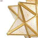 GobekUsa Glass Copper LED Pendant Light for Kitchen Cafe Living Room