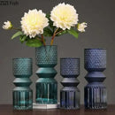 GobekUsa Crystal Clear Glass Vase Hydroponic Floral Arrangement Pot
