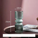 GobekUsa Crystal Clear Glass Vase Hydroponic Floral Arrangement Pot