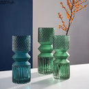 GobekUsa Crystal Clear Glass Vase Hydroponic Floral Arrangement Pot