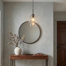 Geometric Transparent Glass Pendant Light