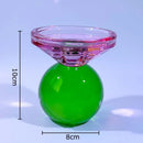 GobekUsa Crystal Candle Holders: Romantic Candlestick & Wax Melt Burner for Modern Home Decor