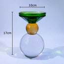 GobekUsa Crystal Candle Holders: Romantic Candlestick & Wax Melt Burner for Modern Home Decor