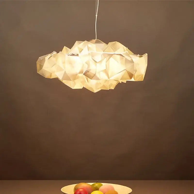 GobekUsa Clouds White Gold Pendant Light, photo 2 of 8
