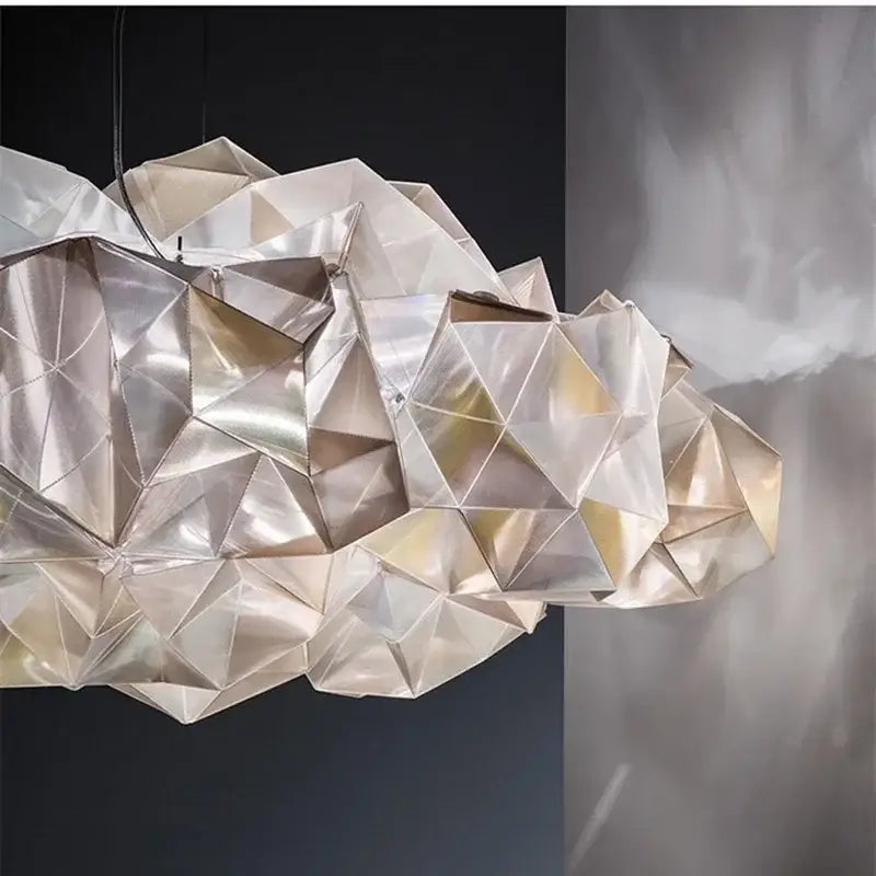 GobekUsa Clouds White Gold Pendant Light, photo 6 of 8