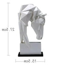 GobekUsa Horse Ornaments: Nordic Art Light Luxury for Living Room, TV Cabinet & Foyer