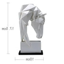 GobekUsa Horse Ornaments: Nordic Art Light Luxury for Living Room, TV Cabinet & Foyer