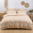 GobekUsa Geometric Cut Flowers Duvet Cover Set King Size High Quality Bedding