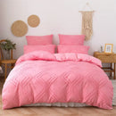 GobekUsa Geometric Cut Flowers Duvet Cover Set King Size High Quality Bedding
