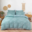 GobekUsa Geometric Cut Flowers Duvet Cover Set King Size High Quality Bedding