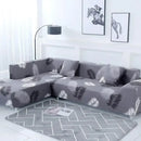 GobekUsa Geometric Stretch Sofa Cover Slipcover | Couch Protector | L Shape Sofa Cover