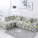 GobekUsa Geometric Stretch Sofa Cover Slipcover | Couch Protector | L Shape Sofa Cover