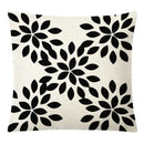 Geometric yellow linen pillow cover set living room autumnal decor by Decorbites