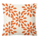 Geometric yellow linen pillow cover set living room autumnal decor by Decorbites