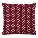 Geometric yellow linen pillow cover set living room autumnal decor by Decorbites