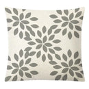 Geometric yellow linen pillow cover set living room autumnal decor by Decorbites