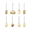GobekUsa Geometry Marble LED Chandelier for Living Room Kitchen Island